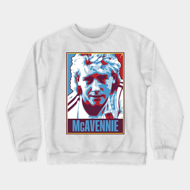 McAvennie Crewneck Sweatshirt by DAFTFISH